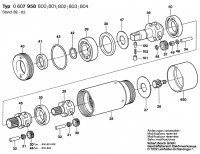 Bosch 0 607 958 800 740 WATT-SERIE Planetary Gear Train Spare Parts
